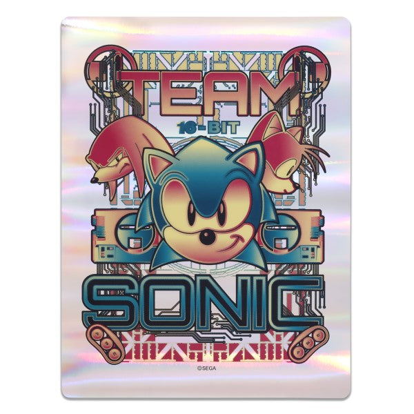 ソニック・ザ・ヘッジホッグ プリズムトラベルステッカー ①TEAM SONIC [エンスカイ][GOODS]