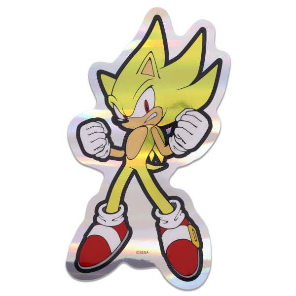 ソニック・ザ・ヘッジホッグ プリズムトラベルステッカー ⑥SUPER SONIC [エンスカイ][GOODS]