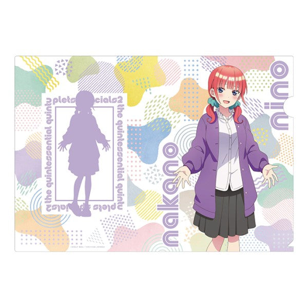 五等分の花嫁* A4クリアファイル(おかえり) ②中野 二乃 [エンスカイ][GOODS]