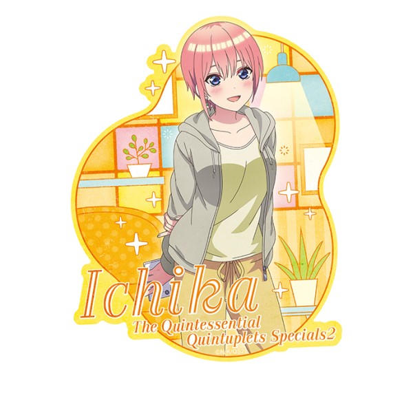 五等分の花嫁* トラベルステッカー⑥中野一花(おかえり) [エンスカイ][GOODS]