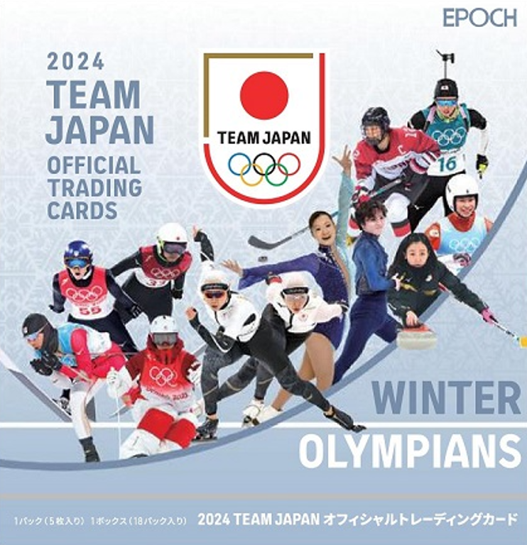 2024 TEAM JAPAN オフィシャルトレーディングカード WINTER OLYMPIANS PAC[エポック][TC][新作]