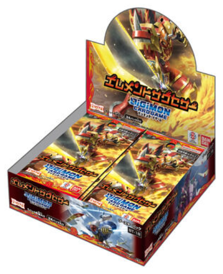 デジモンカードゲーム ブースターパック エレメントサクセサー【BT-18】 1BOX24PAC入り [バンダイカード 事業部][TCG]