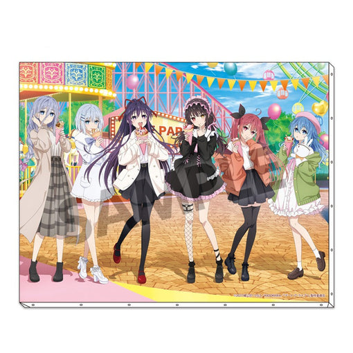 デート・ア・ライブV 描き下ろしF6キャンバスアート 遊園地デート ver. [ホビーストック][GOODS]