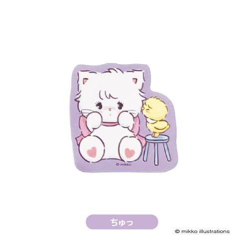 mikko illustrations ステッカー ちゅっ [ティー・シー・ピー][GOODS]