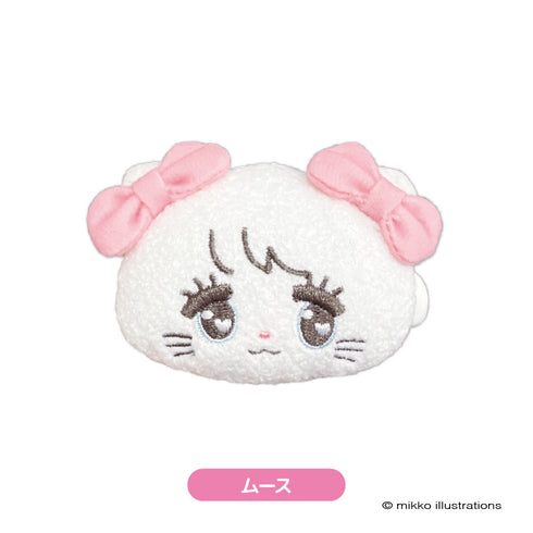 mikko illustrations ぬいぐるみバッジ ムース [ティー・シー・ピー][GOODS]