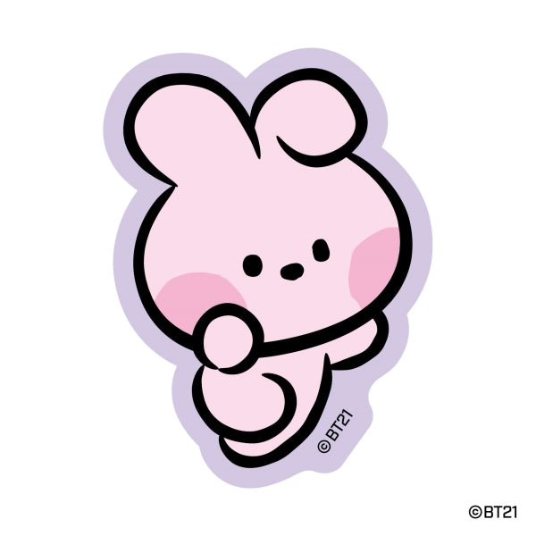 BT21 minini ダイカットステッカーミニ /(7)COOKY