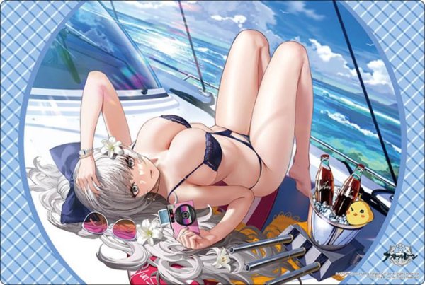 ブシロード ラバーマットコレクション V2 Vol.1577  アズールレーン『ヴィットリオ・ヴェネト』ラスペツィアの花ver. [ブシロード][カードサプライ]