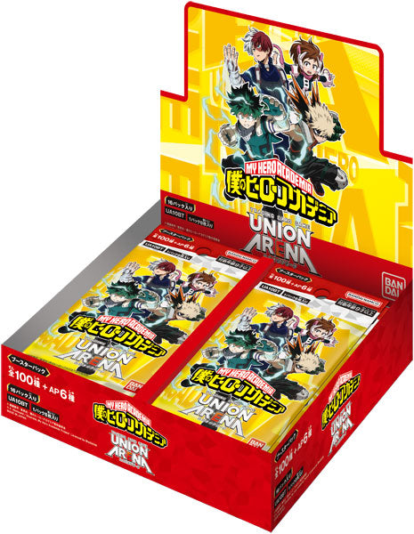 UNION ARENA ブースターパック 僕のヒーローアカデミア 【UA10BT】 1BOX16PAC入り [バンダイカード 事業部][TCG]