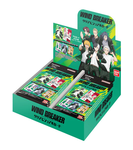 WIND BREAKER クリアビジュアルカード(パック) 1箱20個入り [バンダイカード 事業部][TCG]