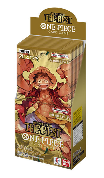 ONE PIECEカードゲーム プレミアムブースター ONE PIECE CARD THE BEST【PRB-01】 1BOX10PAC入り [バンダイカード 事業部][TCG]