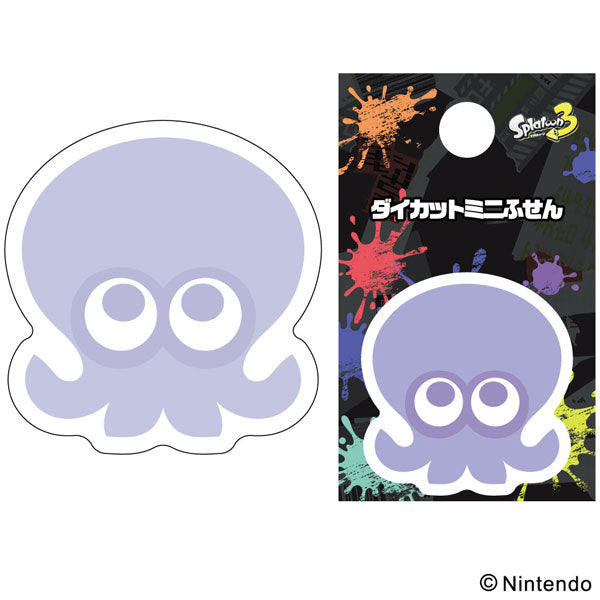 スプラトゥーン3 ダイカットミニふせん ②タコ [エンスカイ][GOODS]