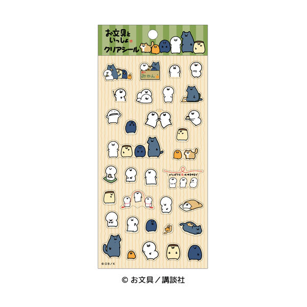 お文具といっしょ クリアシール①[エンスカイ][GOODS][再販]