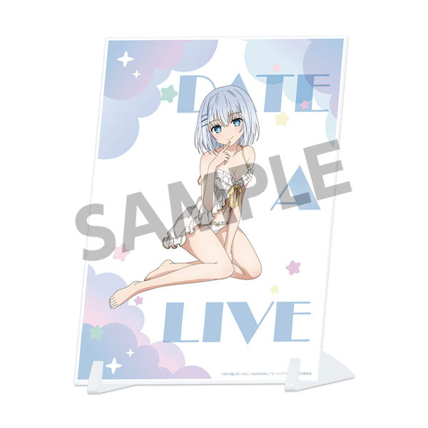 デート・ア・ライブV 描き下ろしビジュアルアクリルプレート 鳶一折紙 ナイトウェア ver.[ホビーストック][GOODS][新作]