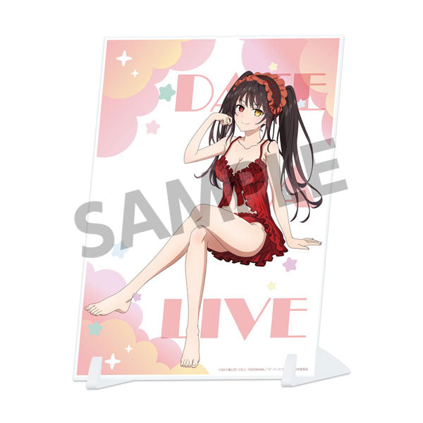 デート・ア・ライブV 描き下ろしビジュアルアクリルプレート 時崎狂三 ナイトウェア ver.[ホビーストック][GOODS][新作]