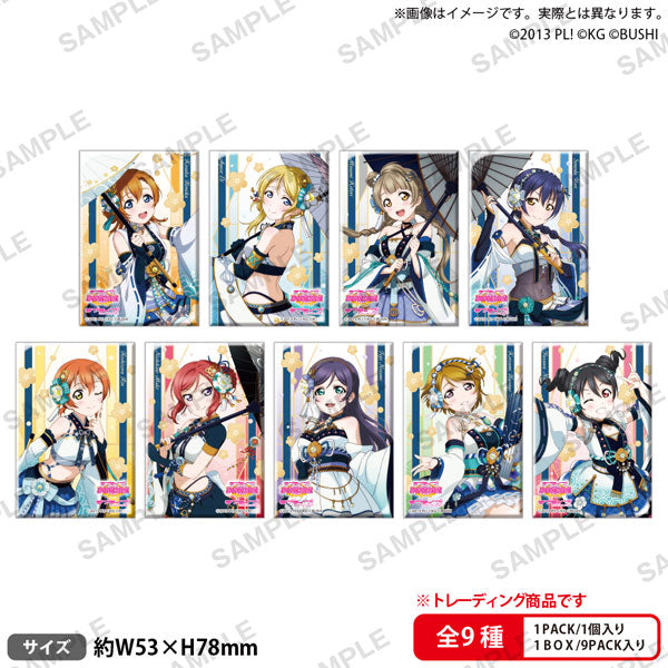 ラブライブ!スクールアイドルフェスティバル しかくい缶バッジコレクション μ's ビー玉ver. 1個 [ブシロード クリエイティブ][トレーディング]