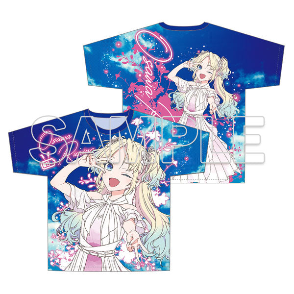 『蓮ノ空女学院スクールアイドルクラブ』フルグラフィックTシャツ  大沢 瑠璃乃 Link to the FUTURE Ver. [KADOKAWA][GOODS]