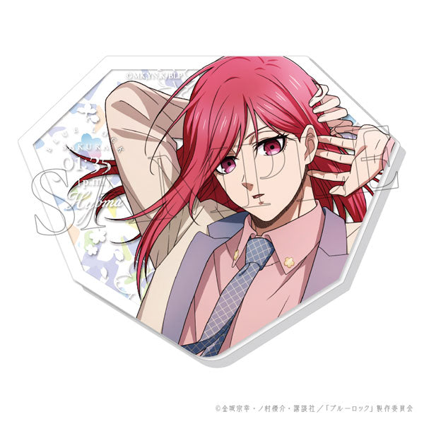 ブルーロック SAKURA ぴくりあプレート hologram 3.千切 豹馬 [amie][GOODS]