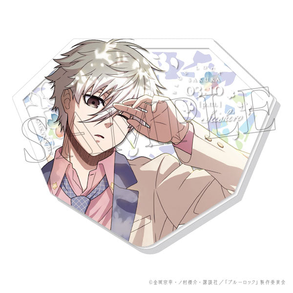 ブルーロック SAKURA ぴくりあプレート hologram 4.凪 誠士郎 [amie][GOODS]