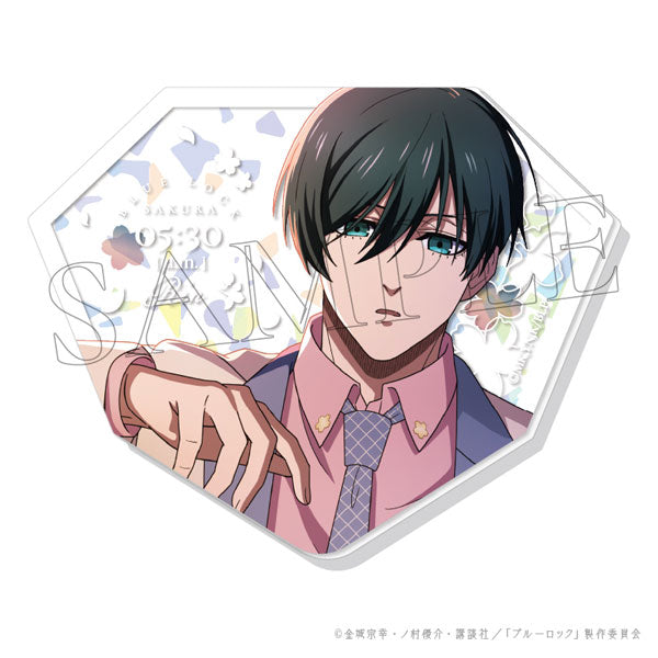 ブルーロック SAKURA ぴくりあプレート hologram 5.糸師 凛 [amie][GOODS]