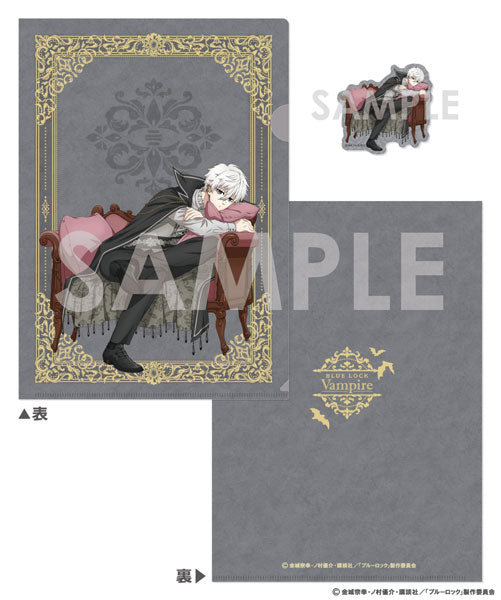 ブルーロック クリアファイル&ダイカットステッカーセット ~Vampire~ 3.凪 誠士郎 [ソル・インター ナショナル][GOODS]