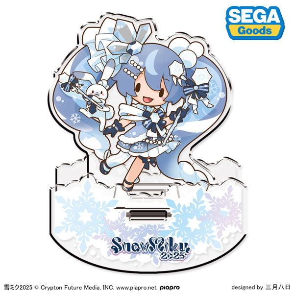 雪ミク2025 ふわぷち ゆれるアクリルスタンド [セガ フェイブ][GOODS]