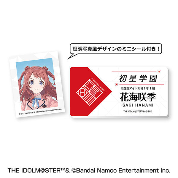 学園アイドルマスター 名札風アクリルバッジ ①花海咲季 [エンスカイ][GOODS]