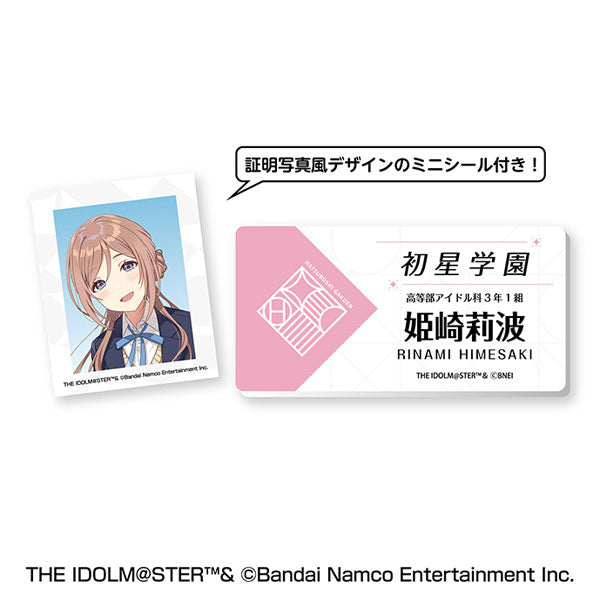 学園アイドルマスター 名札風アクリルバッジ ⑪姫崎莉波 [エンスカイ][GOODS]