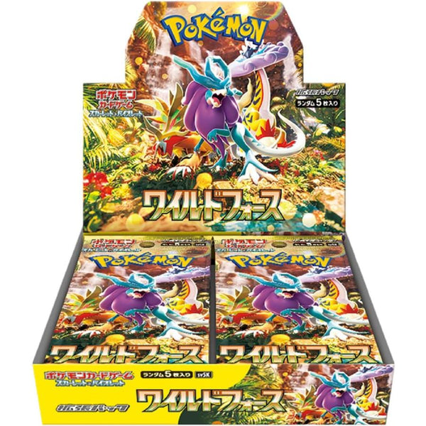 ポケモンカードゲーム スカーレット&amp;バイオレット 拡張パック ワイルドフォース 1BOX30PAC入り [ポケモン][TCG]