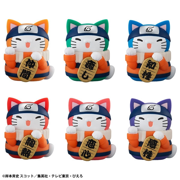 MEGA CAT PROJECT NARUTO-ナルト- ニャルト! カラフル☆招き猫FORTUNE 1箱6個入り [メガハウス][トレーディング]