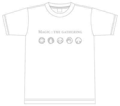 MTG(マジック：ザ・ギャザリング) Tシャツ マナモチーフ WHT S[西野]
