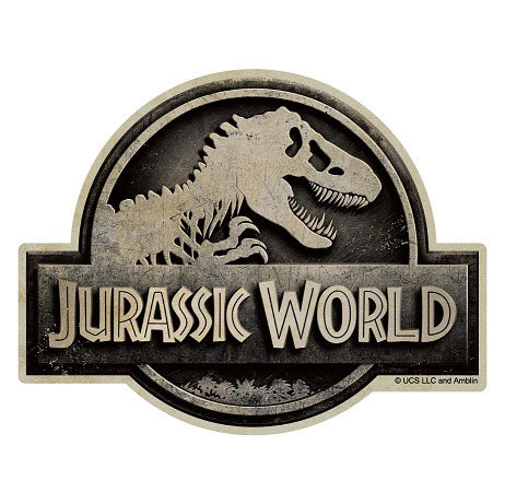 ジュラシックワールド JURASSIC WORLD トラベルステッカー LOGO [ensky(エンスカイ)][キャラグッズ]