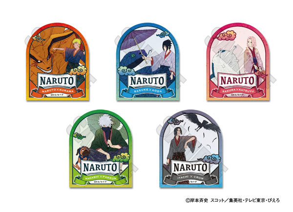 NARUTO-ナルト- 疾風伝 ステッカー5枚セット 百物語ver.[KADOKAWA][GOODS][新作]