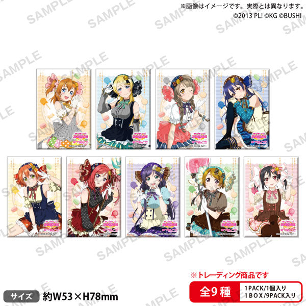 ラブライブ!スクールアイドルフェスティバル しかくい缶バッジコレクション μ's エプロンver. 1個[ブシロード クリエイティブ][トレーディング][新作]