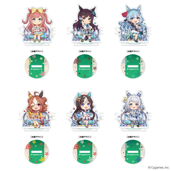 ウマ娘 プリティーダービー きゃらふぃーゆアクリルスタンド  -うまぴょい伝説- Vol.6 1箱 6個入[ソル・ インターナショナル][トレーディング][新作]